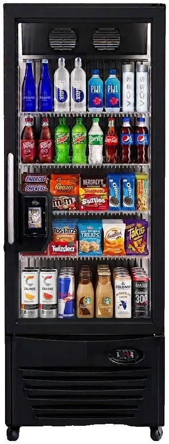 Single-door essentials cooler